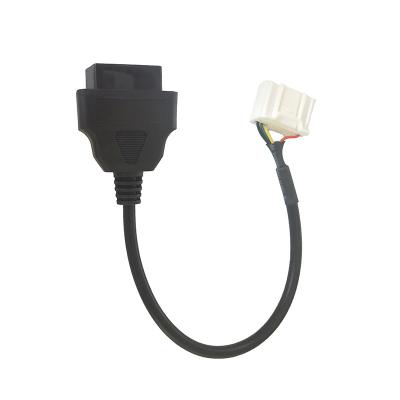 China Frau 20 Adapter-Kabel-praktische schwarze Farbe Pin OBD2 für Automobil zu verkaufen