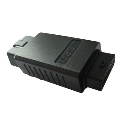 China Bent Pin Gold Plated Male and Female Car Diagnostic OBD2 Connector With Black Shell for sale