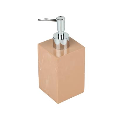 China Hot Foam Soap Dispenser Polyresin Hand Foam Lotion Pump Soap Dispensers for Kitchen and Bathroom Vanities for sale