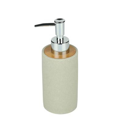 China Free Standing Foam Soap Dispenser Bathroom Accessories Resin Soap Dispenser Wholesale for sale