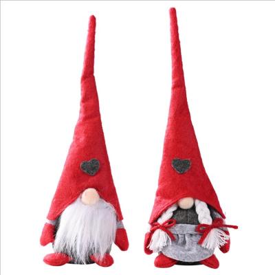 China Christmas Tree Hanging Christmas Elf Tree Hot Selling Doll Ornaments Plush Christmas Decorations Gnomes Gift For Kids for sale