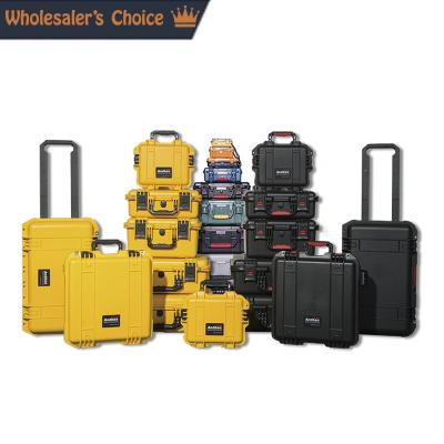 China Storage Carrying Case IP67 Waterproof Storage Equipment Plastic Carrying Rugged Hard Plastic Hard Suitcase for sale