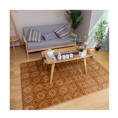 China Luxury Washable Mink Rug Picture Rug Embossed Shaggy Washable Turkish Rug Blankets Living Room Large zu verkaufen