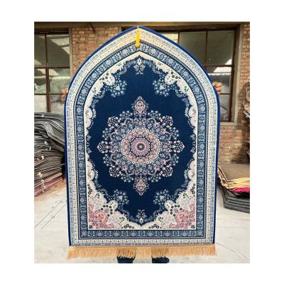 China Washable Wholesale Muslims Pray Mats Memory Foam Prayer Mat Luxury Turkish Prayer Mat Deeply for sale