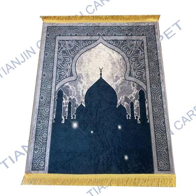 Китай Custom islamic sejadah blankets turkey kaydon prayer mat muslim prayer mat washable foldable portable islam from realislim factory china продается