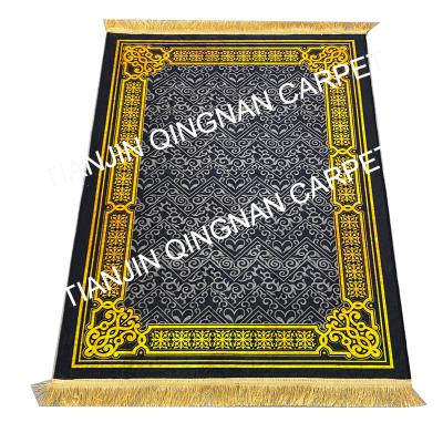 Κίνα Custom Made Portable Washable Adult Muslim Prayer Blanket Wight Light Turkey Rugs Prayer Rug Pocket Prayer Mats Washable Muslims προς πώληση