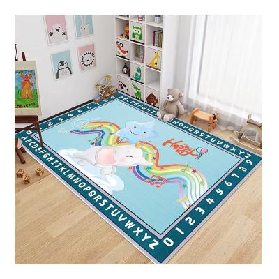 China Living Room Faux Wool Rugs And Blankets Fluffy Durable Soft Cloud Large Colorful Blanket Non Slip Carpets for sale