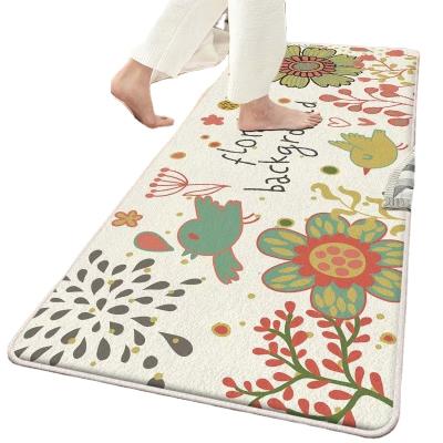 China 2021 Good Quality Washable Warm Home Used Carpet Bed Room Standing Various Skin-friendly Mats Foot Mats for sale