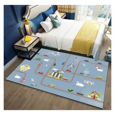 China Cheapest Washable Blanket Bedroom Game Numbers Kids 3d Printing Rugs Home Carpet en venta