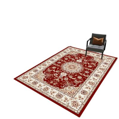 China 2021 Hot Sale Washable Cotton Printed Embroidery Blanket Custom 3d Crystal Velvet Carpet Persian Area Rugs for sale