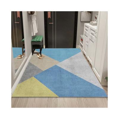 Chine New 3d carpet light luxury fashion luxury door mats printed carpet door for living room à vendre