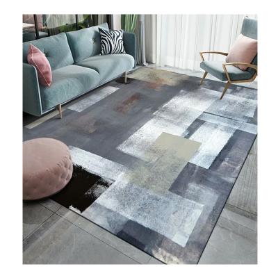 Κίνα Wholesale Washable Blankets Stylist Style Deeply Imitated Silk Rug For Bedroom 3D Printing Rug προς πώληση