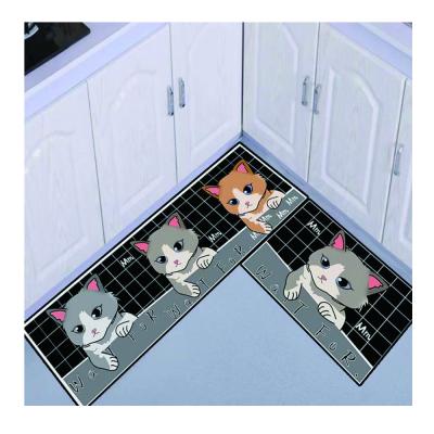 China Modern Special Design Widely Used Washable High Quality Kitchen Carpet Customized Designs And Sizes Shower Room Mat Te koop