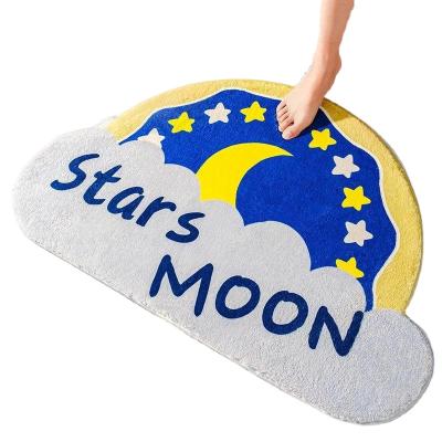 Cina Cartoon top quality bathroom door mats anti slip super dustproof absorbent floor mats kitchen rugs in vendita