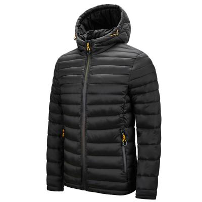 China Leesourcing QUICK DRY OEM Recycled Polyester Fabric Mens Striper Jacket Wholesale Winter Jacket for sale