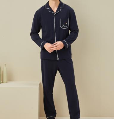 China Leesourcing-Mens OEKO-TEX QUICK DRY Pajamas OEKO-TEX Standard 100 Bamboo Sleepwear Sets For Comfortable Men for sale