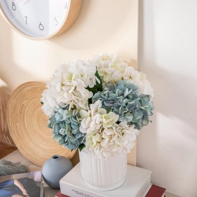 China Wholesale Artificial Flowers L-063 Artificial Wedding Silk Hydrangea Flowers Fake Hydrangea Flowers for sale