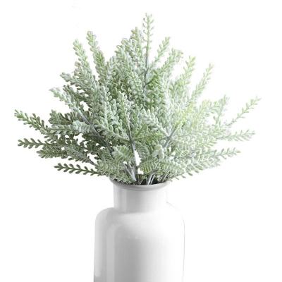 China Mini Flocked Artificial Plant Wholesale Mini Flocked Artificial Plant Wedding Garden Decoration Faux Flower Plants O-013 for sale