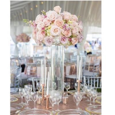 China Artificial Silk Rose Flower Ball Artificial Flower Ball L-032 OEM Style Wedding Table Centerpiece Silk Flower Decoration for sale