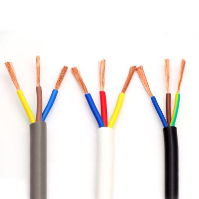 China Underground 3 Royal Flexible Electrical Cord 0.75mm 1.5mm 2.5mm Cable Wires 4mm for sale