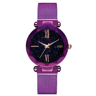 China Korean simple fashion trend star magnet water resistant waterproof women's quartz luxury watches for sale