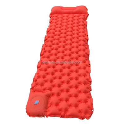 China New Riomst 2021 Sleep Pad Portable For Camping Ready To Board Ultralight Inflatable Camping Backpacking Mattress Sleep Mat for sale