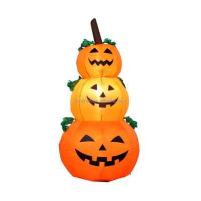 China Riomst 2021 New Halloween Inflatable Lit Pumpkin Eco-friendly For Backyard Decoration 3 Layers LDE Christmas Lights Supplier for sale