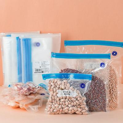 China Wholesale disposable in stock 30X34 space vacuum sealed bag for clothes /food/FRUIT for sale