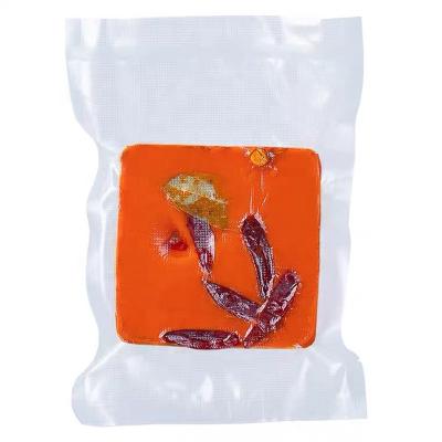 China Safety factory cheap transparent heat seal nylon PE laminated vacuum bag for frozen food for sale