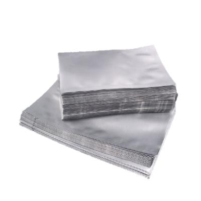 China Safety Aluminum Foil 3 Sides Sealing Plastic Packaging Vacuum Bags Moisture Food Packaging Bag Antistatic Vacuum Bag for sale