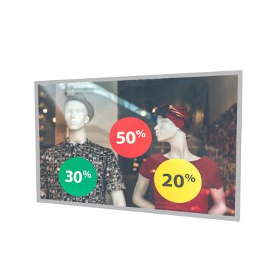 China Indoor Windows Facing Advertising 55 Inch 700 Nits Indoor Display Digital Signage LCD Panel for sale