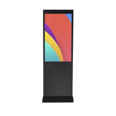 China 43-75 Inch UHD Indoor Multi Touch Screen Indoor Kiosk 55 Inch Floor POS Advertising for sale