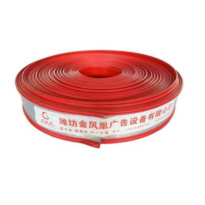 China Hot Low Price 6 Advertising Aluminum Strips 0.4mm PVC Hand Use 8cm Aluminum Extrusion Coil For Advertising for sale