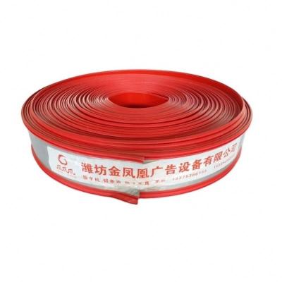 China Hot 6 8cm Online Wholesale Goods Extrusion Advertising Strips 0.4mm Aluminum Coil PVC Hand Aluminum Use For Advertising for sale