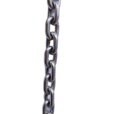 China Lifting chain Welding chain hot galvanized SUS304/316 DIN763 stainless steel mining long chain for sale