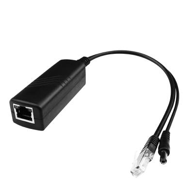 China CCTV IP Camera Hot Sales Single Port Ethernet Splitter 10/100Mbps 12V 2A POE Splitter for sale