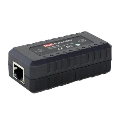 China POE Extender 10/100Mbps CCTV Network Supplement Black Port High Quality POE Repeater 1 for sale