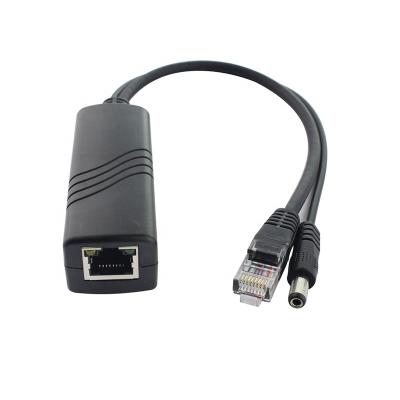 China Power Over Ethernet POE Splitter , POE Cable Set RJ45 POE Splitter PoE-S901 for sale