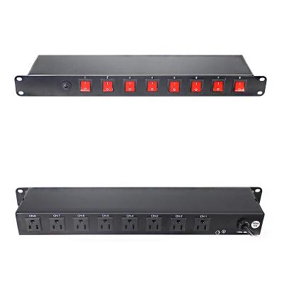 China 8 Channel 12V PDU Rack Mount Industrial High Quality Individual Lightweight Power Supply for sale