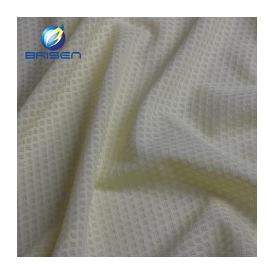 China As customer's request factory fashion jacquard apparel mesh jersey soft simple dress fabrics for sale