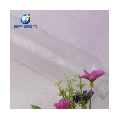 China As Customer's Request Factory Colored Different 20D Polyester White Tulle Fabrics for sale