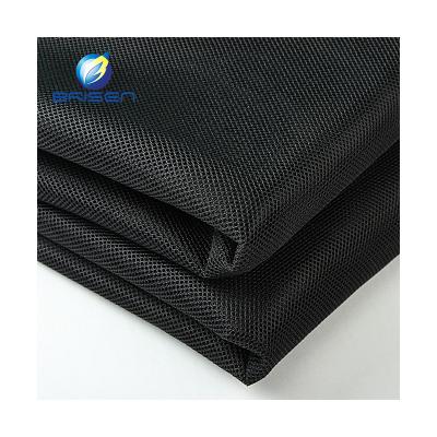 China As customer's request factory knitting high quality stiff black mesh net fabrics for sale