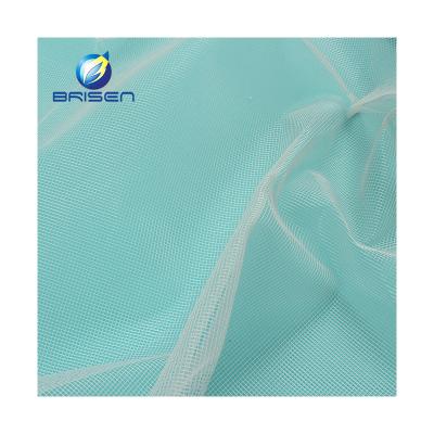 China As customer's demand manufacture polyester mesh material square net fabrics for upholstery for sale