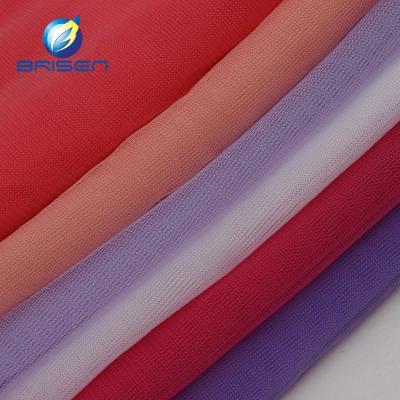 China Breathable Nylon Sheer Fabric Caratteristica di TulleDecorazioni Colorate 100% a Maglia for sale