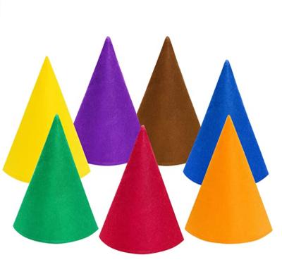 China Felt Christmas Gnome Hats, Felt Dwarf Cone Hats For Adults Teens Elf Unisex Hats For Halloween Party Supplies for sale