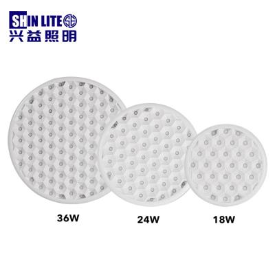 China Modern Creative Personality Design 18w 24w 36w Ceiling Surface Mounted Aluminum LED Panel Light for sale