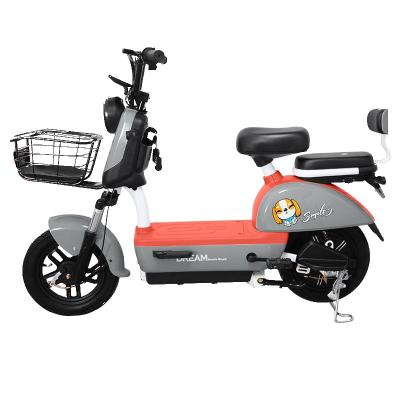 China New design fashion factory price electric scooter 350W electric bicycle cheap chinese adult electric bicycle steel high quality for sale