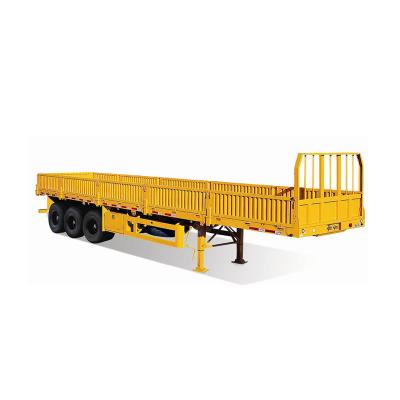 China Truck Trailer 20T Load Gooseneck Lowboy Semi Trailer / Low Bed Single Axle Semi Trailer for sale