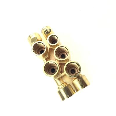 China Steel Shacman Delong F3000 Truck Parts Four-Circuit Multi Circuit Air Splitter Valve DZ9100360260 for sale