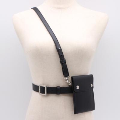 China New Fashion Casual Hot Sale Women's Satchel Detachable Beltbag for sale